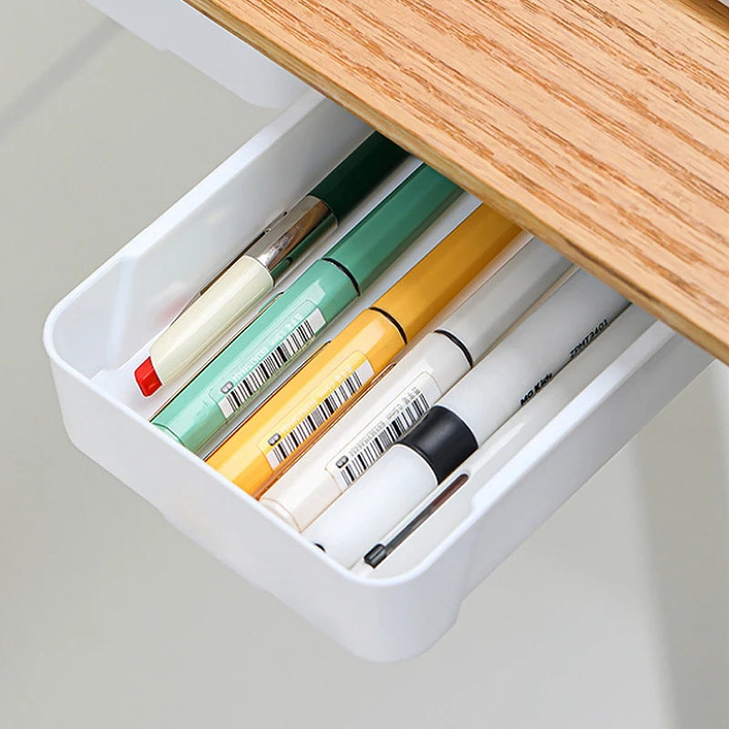 Self-Adhesive Under Desk Storage Drawer