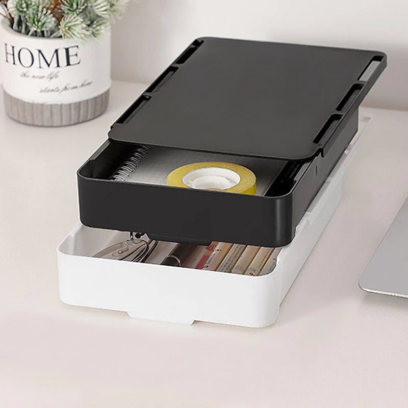 Self-Adhesive Under Desk Storage Drawer